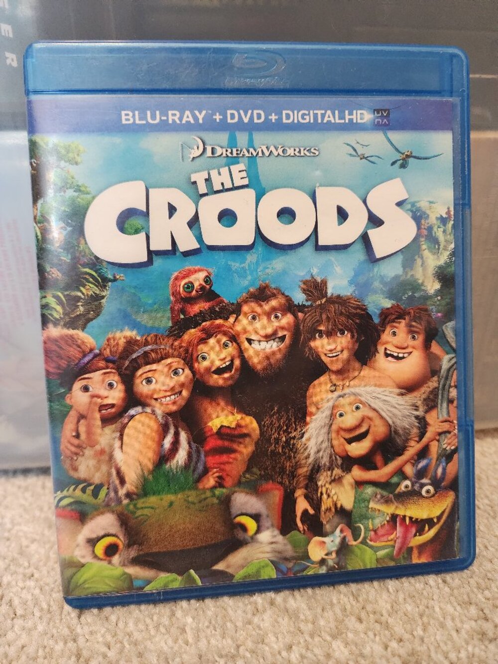3/$15 The Croods Blue-Ray + DVD + Digital HD - Used